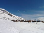 Chalets au bord des pistes