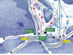 Plan des pistes Haldenköpfle
