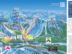 Plan des pistes Sugar Bowl