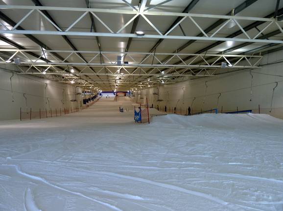 Piste principale à la SnowWorld Terneuzen