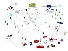 Plan des pistes Val Formica – Cima Larici