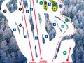 Plan des pistes Mont Habitant