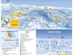 Plan des pistes La Dôle/Les Tuffes (Jura sur Léman)