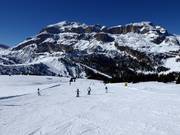 Piste facile Cherz I près du Passo Campolongo