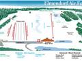 Plan des pistes Hillberg
