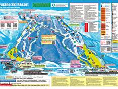 Plan des pistes Furano