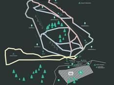 Plan des pistes 3-5 Pigadia – Náoussa