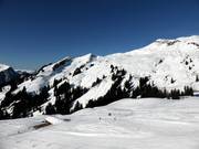 Depuis la Breitenalpe en direction de la télécabine