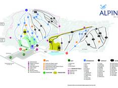 Plan des pistes Alpine Ski Club – Collingwood