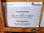 La gastronomie dans le Haslital mise sur des produits locaux.