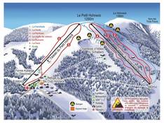 Plan des pistes Le Gaschney – Petit Hohneck
