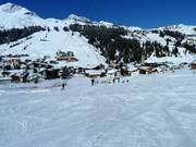 Piste facile Schwarzwand à Lech