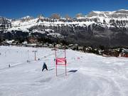 Parcours de l'école de ski Flumserberg