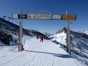 Départ domaine skiable Valtournenche