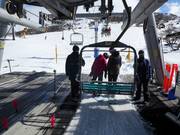 Assistance lors de l’embarquement sur le télésiège