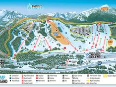 Plan des pistes The Summit at Snoqualmie