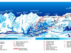 Plan des pistes Mt. Cheget