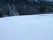 Pente plate et large au téléski Schnitzlerwieslift