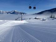 Très bonne préparation des pistes au Maiskogel