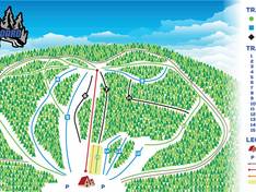 Plan des pistes Tri Town