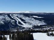 Vue sur les hébergements Varden