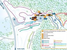 Plan des pistes Reiņa trase – Kalnzaki