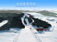 Plan des pistes Bai Qing Zhai