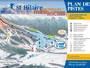 Plan des pistes Saint Hilaire du Touvet