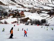 Descente jusqu'à Saint Sorlin d’Arves