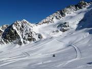 Vue sur le glacier du Kaunertal