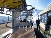 Le personnel sympathique est toujours présent à l’embarquement.