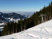 Vue depuis l’Unternberg en direction de Ruhpolding