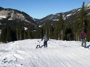 Piste à vagues aux remontées de Schachen