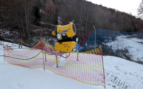 Fiabilité de l'enneigement Alpes bergamasques – Fiabilité de l'enneigement Aprica Fiabilité de l'enneigement Alpes bergamasques – Fiabilité de l'enneigement Aprica