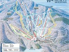 Plan des pistes Wachusett Mountain