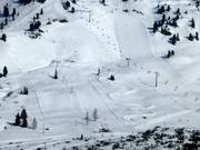 Descentes et boardercross au télésiège central