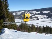 Canon à neige performant à Kvitfjell