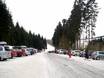 Massif schisteux rhénan: Accès aux domaines skiables et parkings – Accès, parking Hunau – Bödefeld