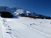 Zone d'entraînement et pistes faciles