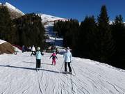 Déviation facile près de la piste Falzeben I