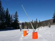 Enneigement de la piste Maria Schönanger