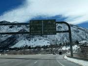Bifurcation vers le Big Cottonwood Canyon