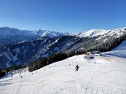 Vue sur le domaine skiable