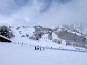Vue sur le domaine skiable au Wildcat Express