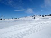 Vue sur le sommet d'Hafjell