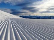 Excellente préparation des pistes dans le domaine skiable Schwemmalm