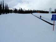 Zone pour débutants dans le Happy Valley avec tapis roulant