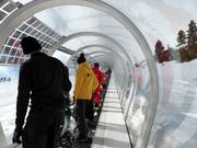 Piste pour débutants au Arena Center avec tapis roulant couvert (Gerlos)