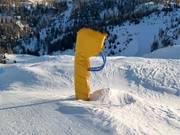 Presque toutes les pistes sont équipées de canons à neige.