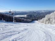 Piste de difficulté moyenne au télésiège Große Almberg